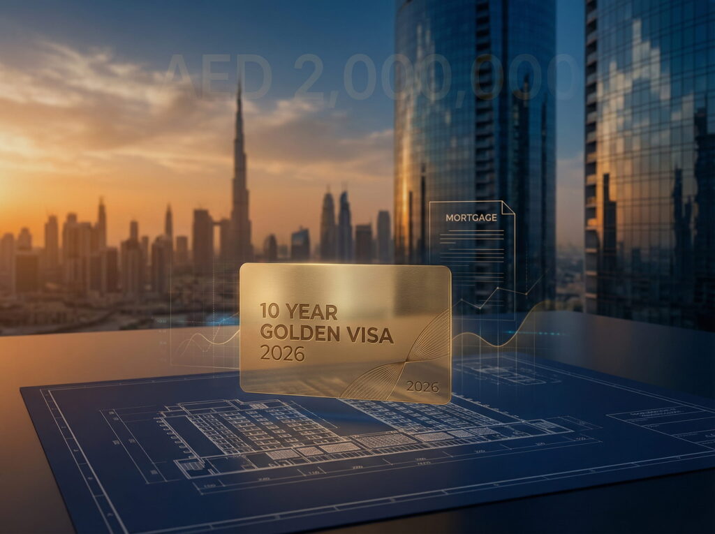 can I get Golden Visa with mortgage Dubai