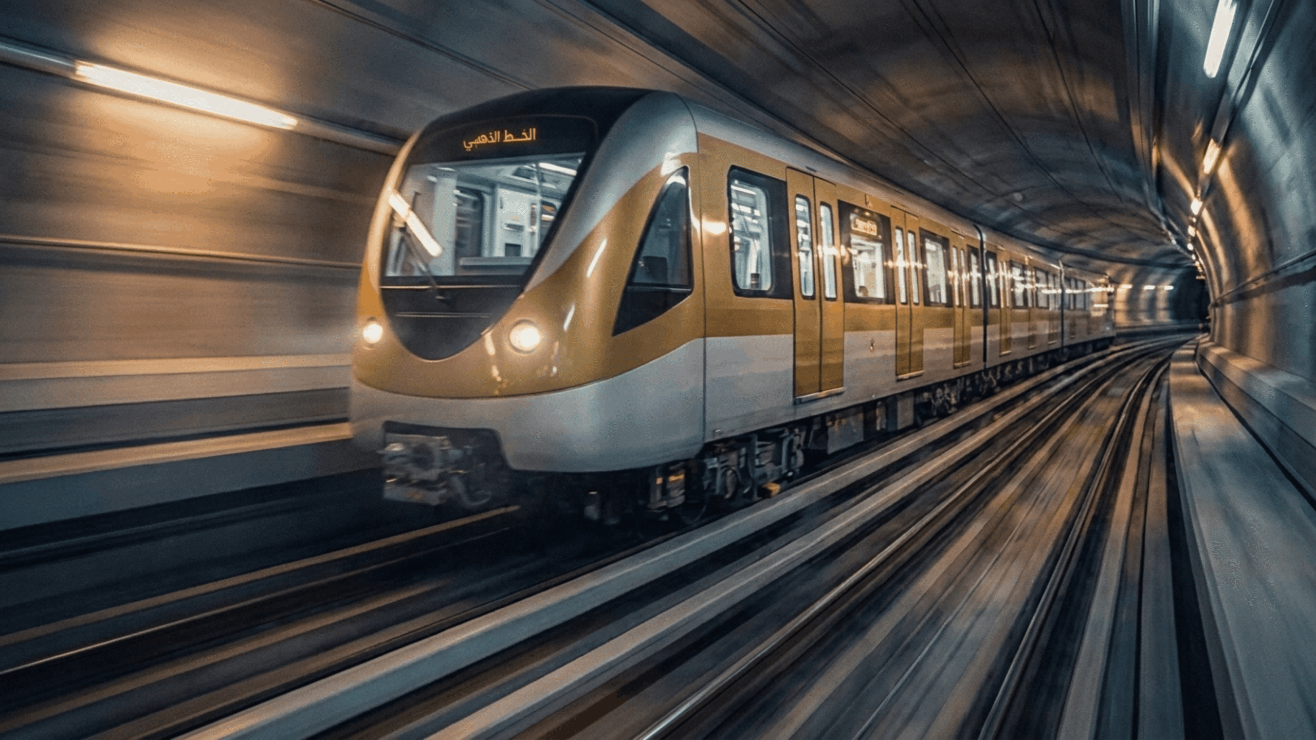 Dubai Gold Line Metro project announcement showing new Dubai underground transport expansion connecting key residential and business districts