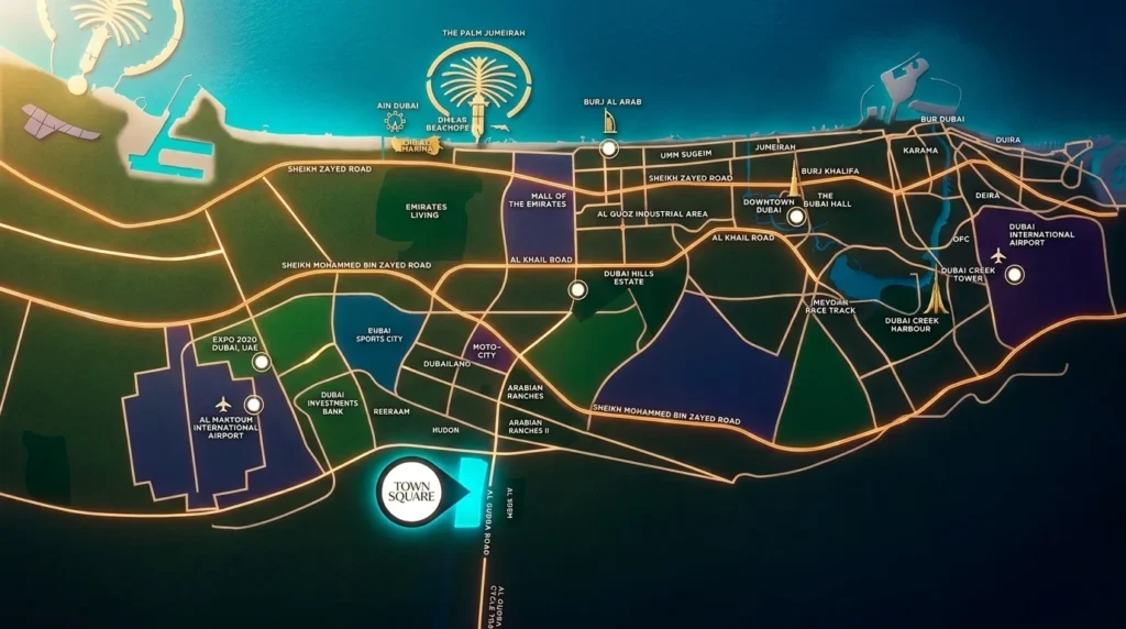 Town Square Map