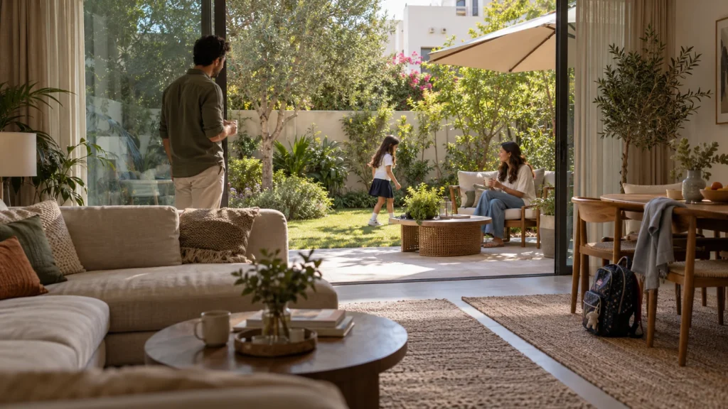Family life in a Dubai townhouse