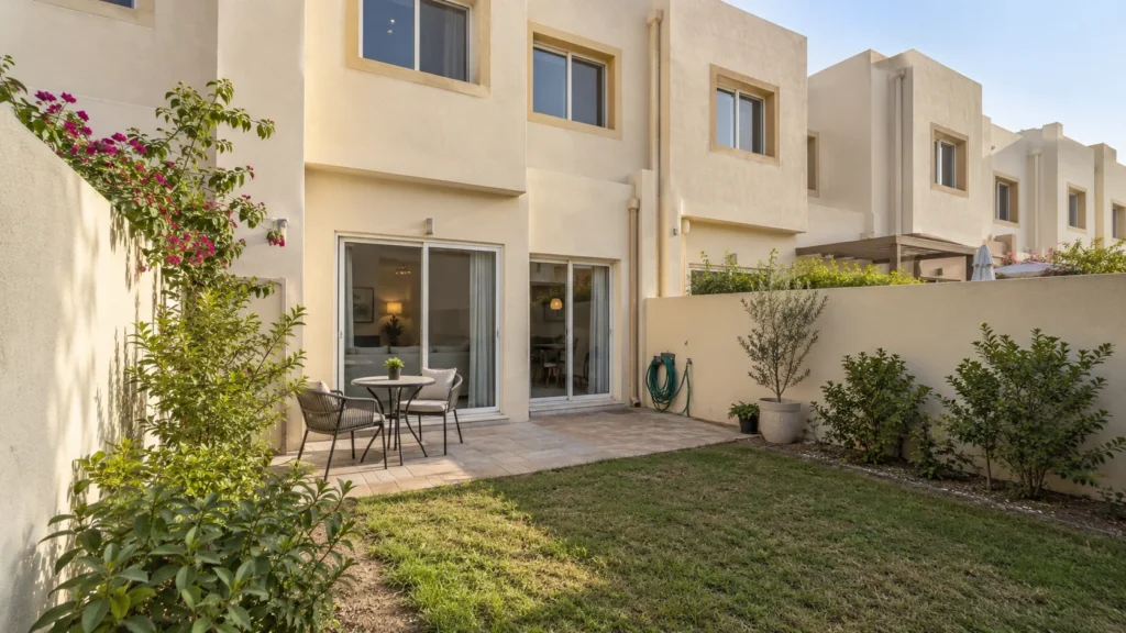 What Can You Buy in Dubai With 2 Million? Villas and Townhouses at AED 2M, 5M and 10M 2 Modest Dubai Townhouse Garden